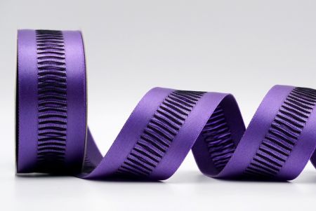 Фиолетовая лента с дизайном в виде разорванной ткани_K1755-2-2665C